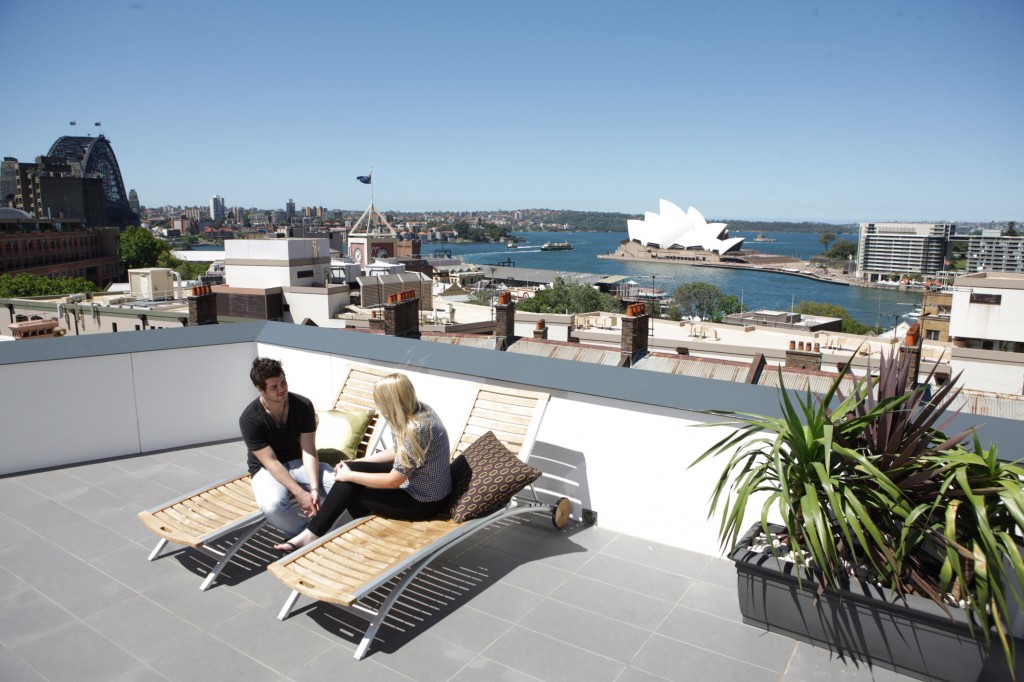 Sydney Harbour YHA_roof view