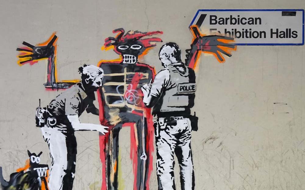 Banksy Barbican mural