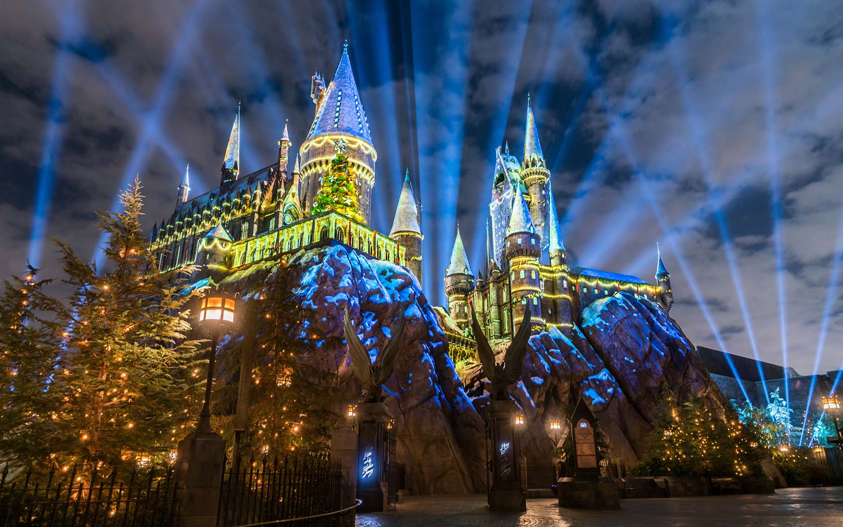 The Magic of Hogwarts Castle at the Wizarding World of Harry Potter, Orlando, Florida