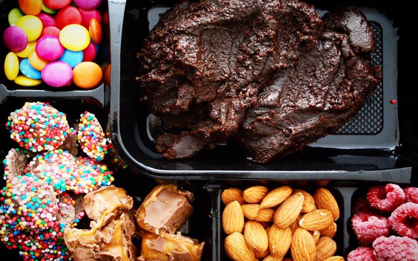 Proof Is In The Pudding brownie batter bento box