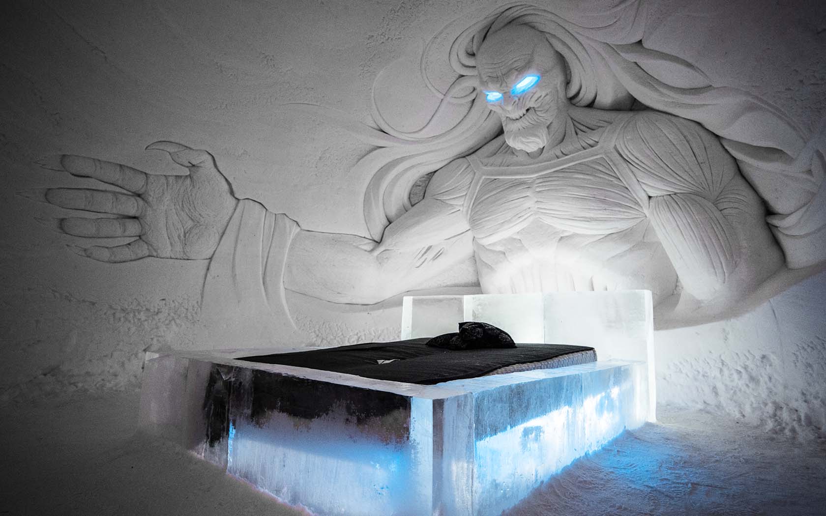 'Game of Thrones' SnowVillage hotel, Kittila, Finland
