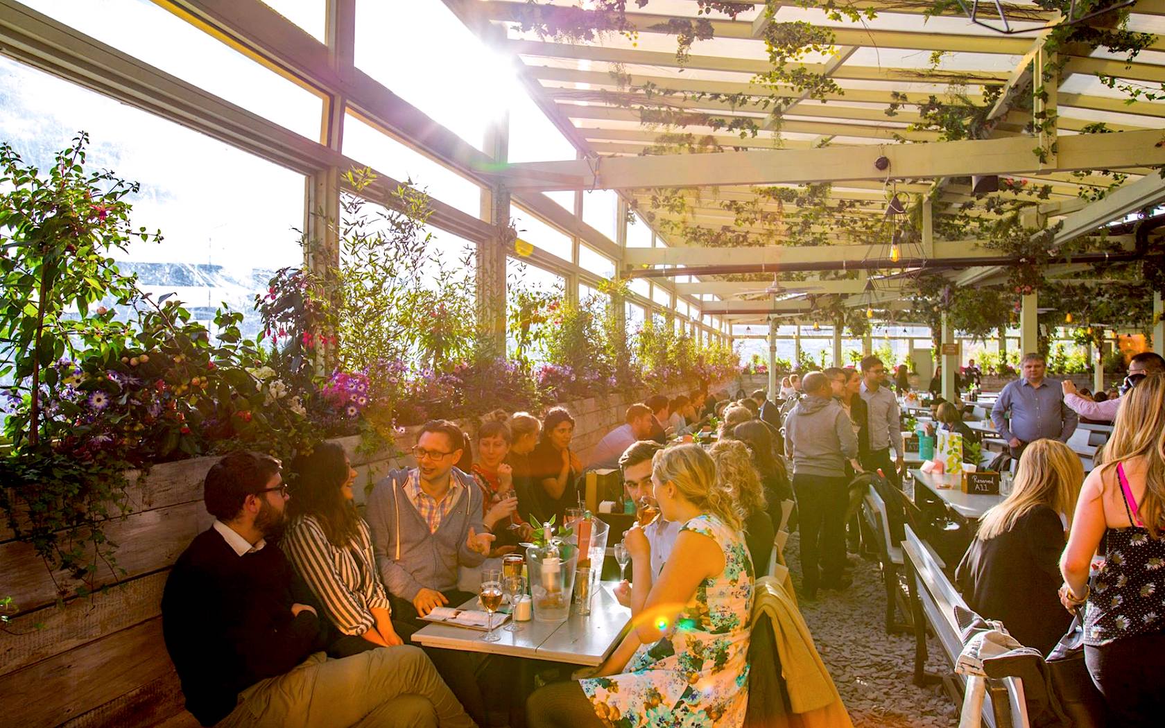 rooftop bars in london