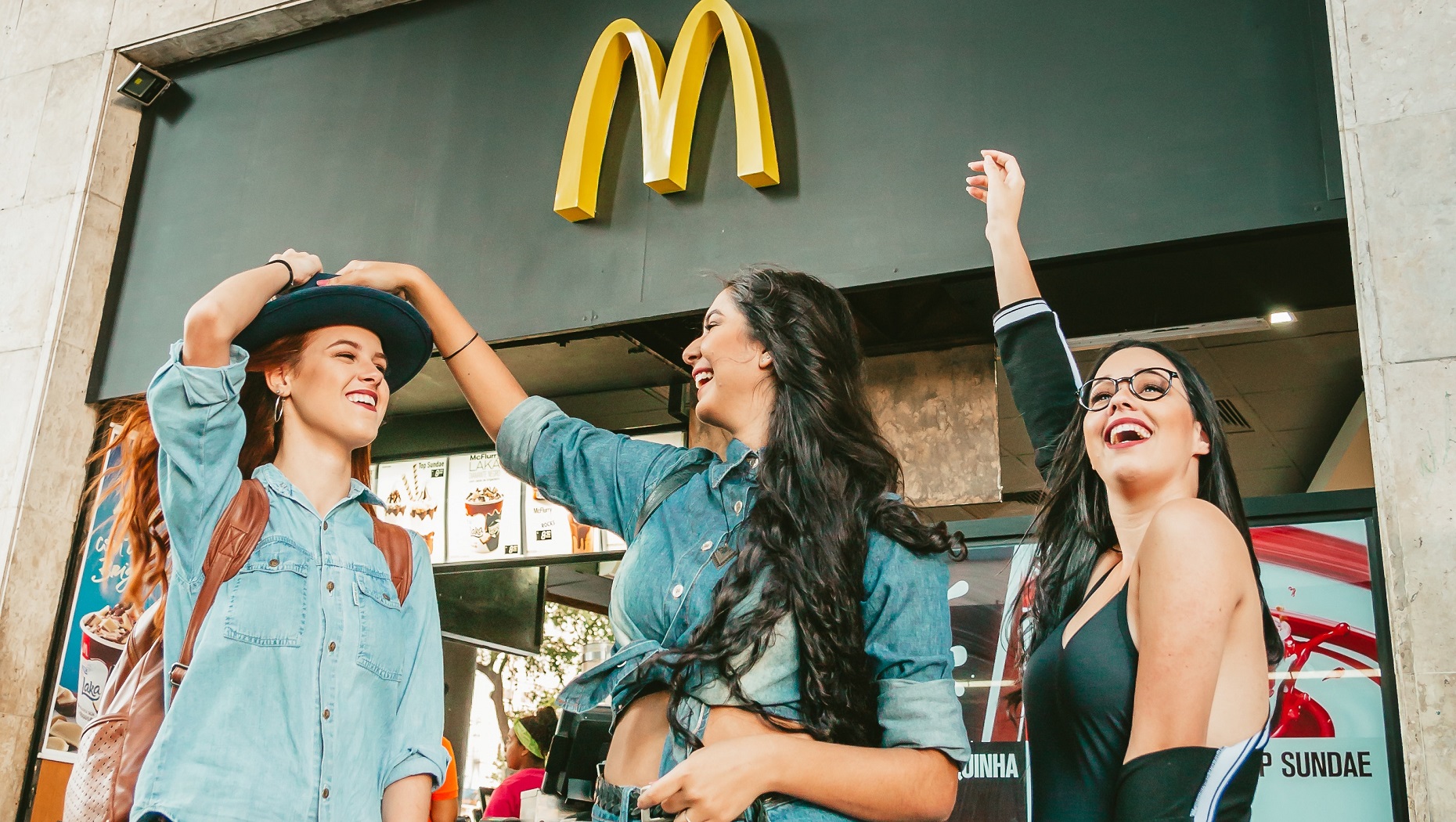 McDonald's is becoming an international entity