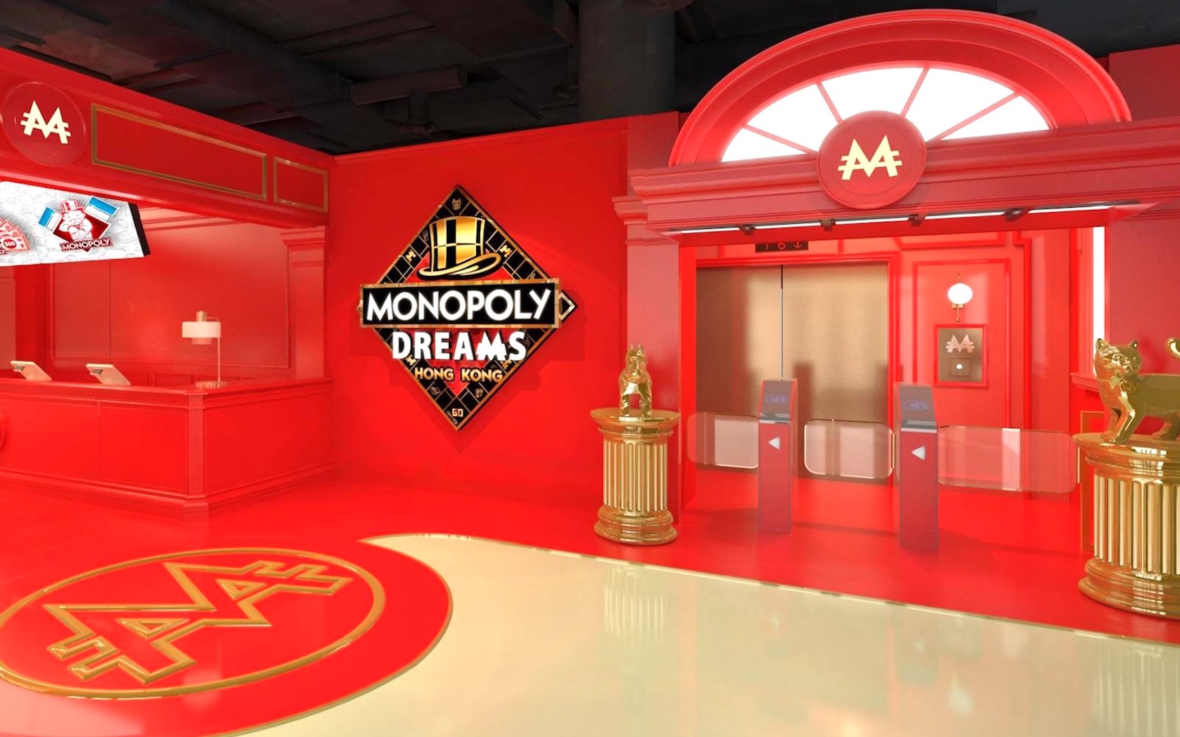 Monopoly Dreams is a new interactive game in Hong Kong.
