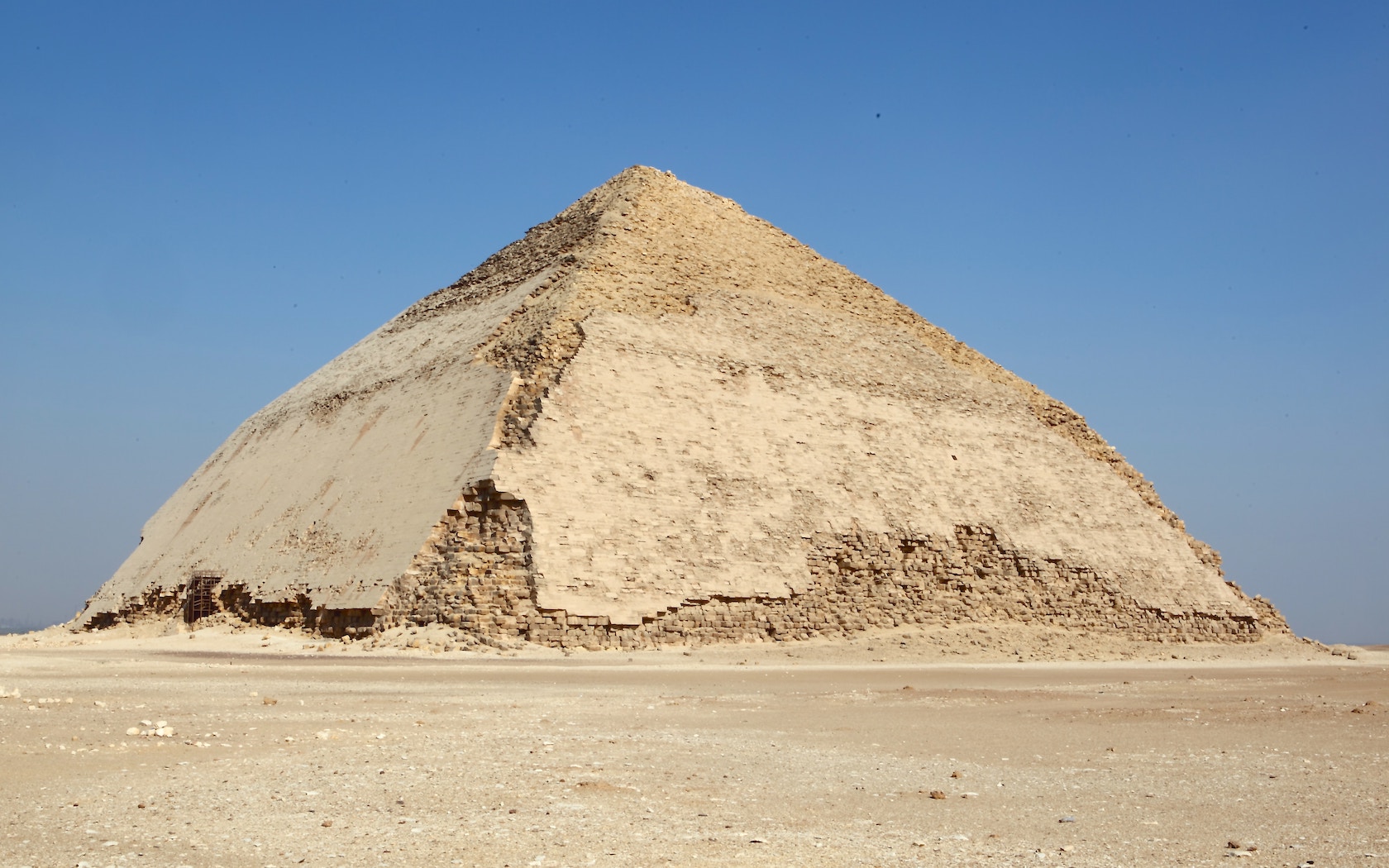 Egypt's 'Bent Pyramid' Reopens For The First Time In More Than 50 Years