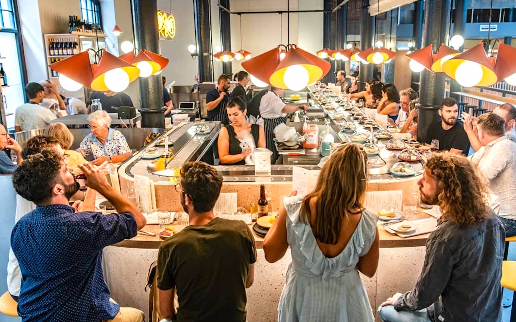 Pick & Cheese: World's First Cheese Conveyor-Belt Restaurant Now Open
