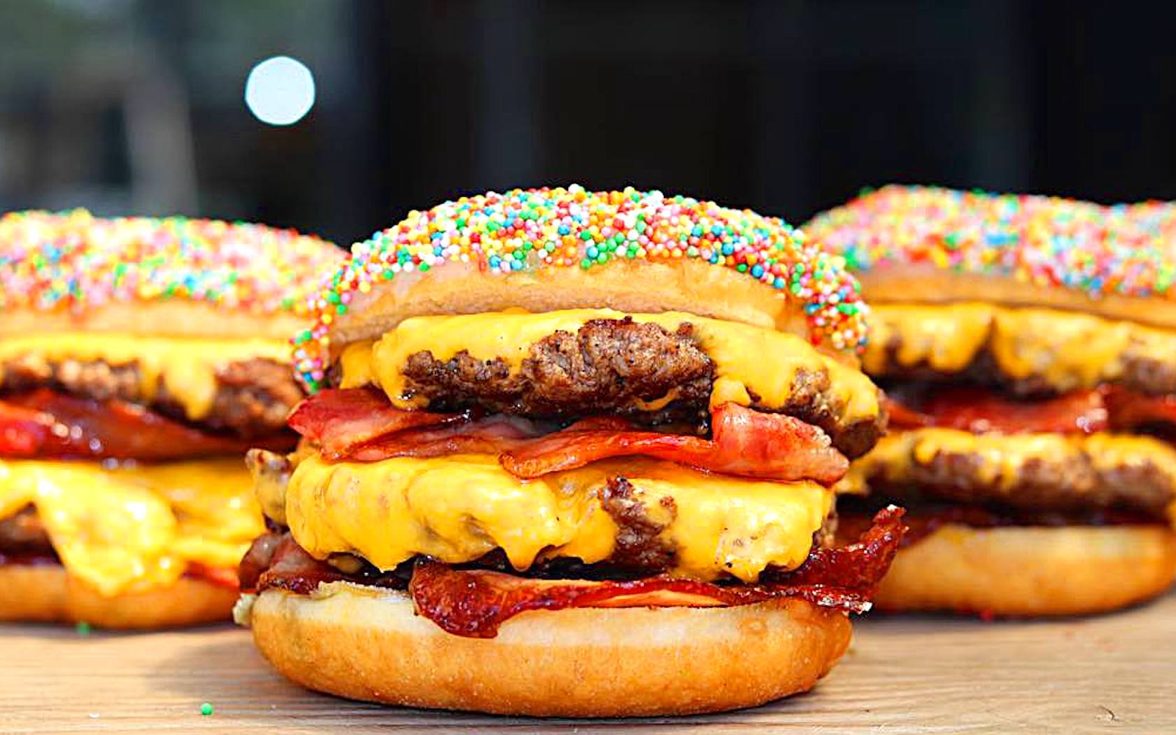 Fairy Bread Burger: Sydney's Created An Absolutely Cursed Burger