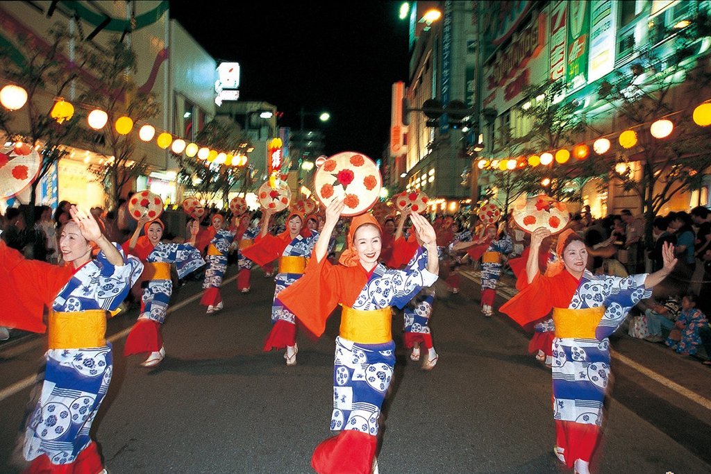 Hanagasa Festival, Tohoku
