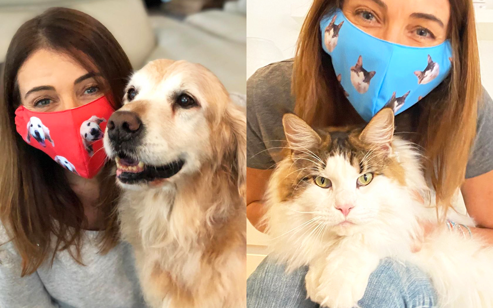Face Masks: Petflair Is Making Cloth Masks With Your Pet's Face On Them